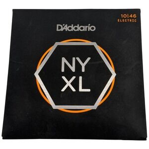 D'Addario NYXL1046 Nickel Wound Electric Guitar Strings Light 10-46 USA Made